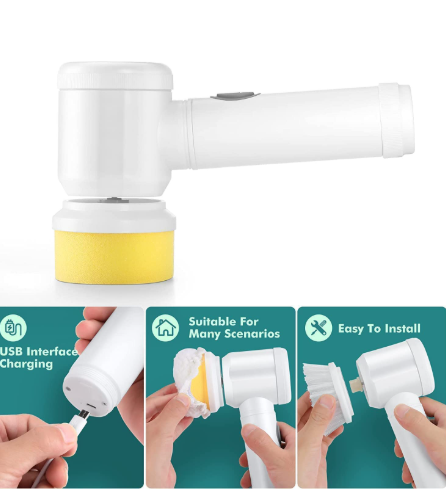 Kitchen Cleaning Tool USB 5 in 1 Cleaner