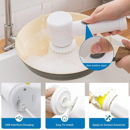 Kitchen Cleaning Tool USB 5 in 1 Cleaner