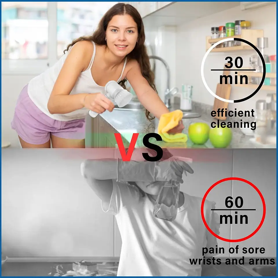 Kitchen Cleaning Tool USB 5 in 1 Cleaner