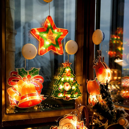 【ONLY $7.99 EACH】🎄Christmas Window Hanging Lights
