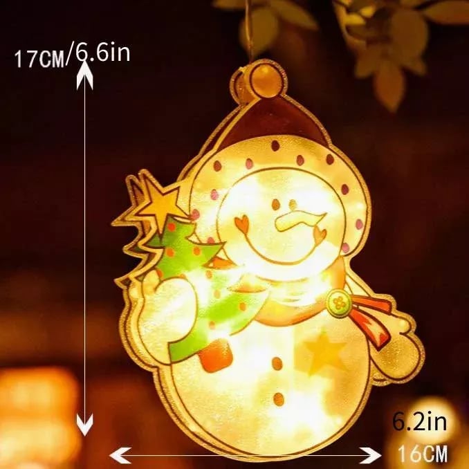 【ONLY $7.99 EACH】🎄Christmas Window Hanging Lights