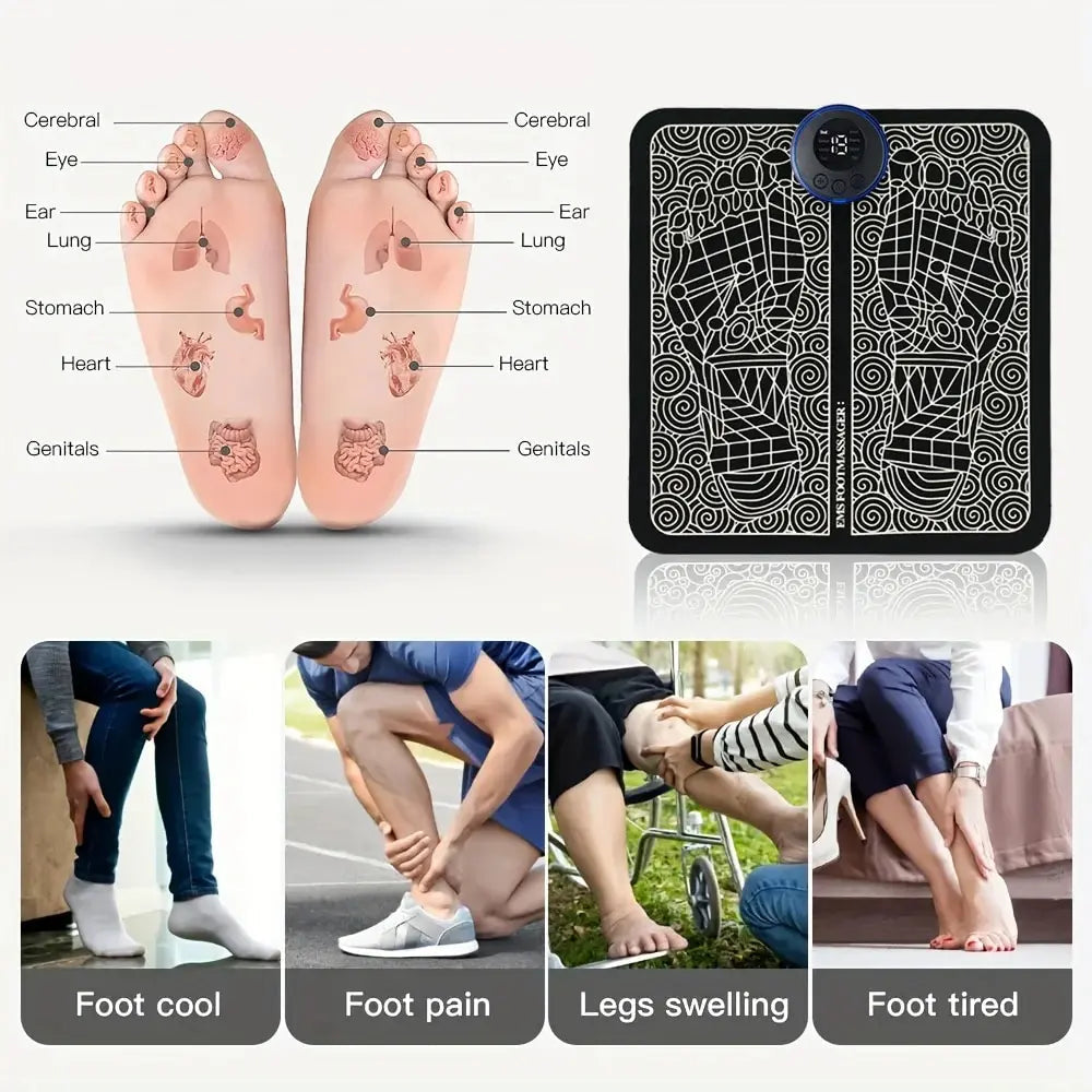 MagicPad Foot Massager - Temporary Foot Pain Relief in Just 15 Minutes a Day*