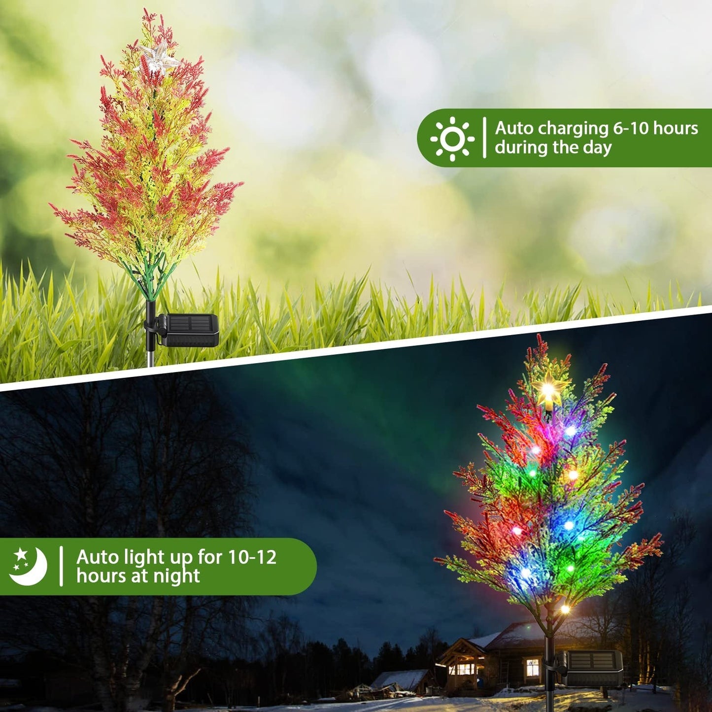 【ONLY $19.99】Solar Cypress Tree Light