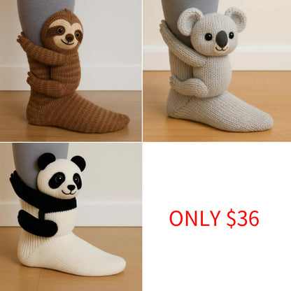 【ONLY $12.99 EACH】🔥HOT SALE🦥3D Animal Socks🧦