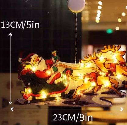 【ONLY $7.99 EACH】🎄Christmas Window Hanging Lights