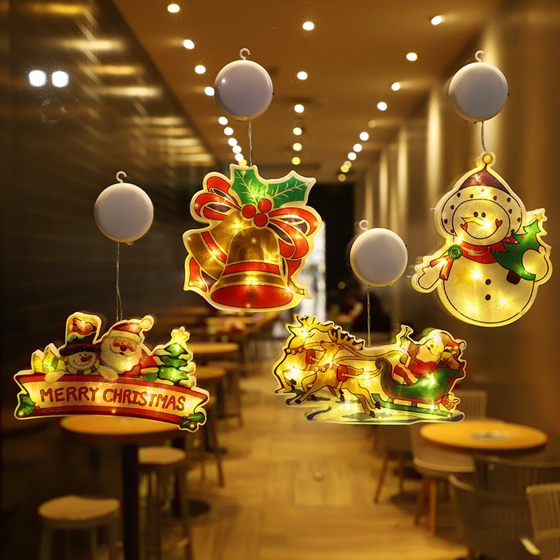 【ONLY $7.99 EACH】🎄Christmas Window Hanging Lights