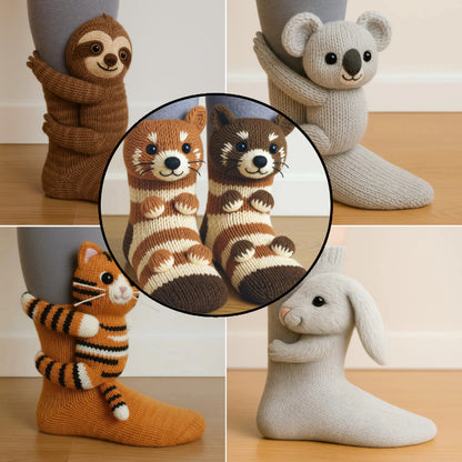 【ONLY $12.99 EACH】🔥HOT SALE🦥3D Animal Socks🧦