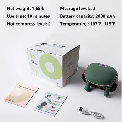 Neck Massager 2025, with Heat Electric Shoulder & Cervical Massage for Pain Relief deep Tissue Massage Heated for Neck, Back, Shoulder