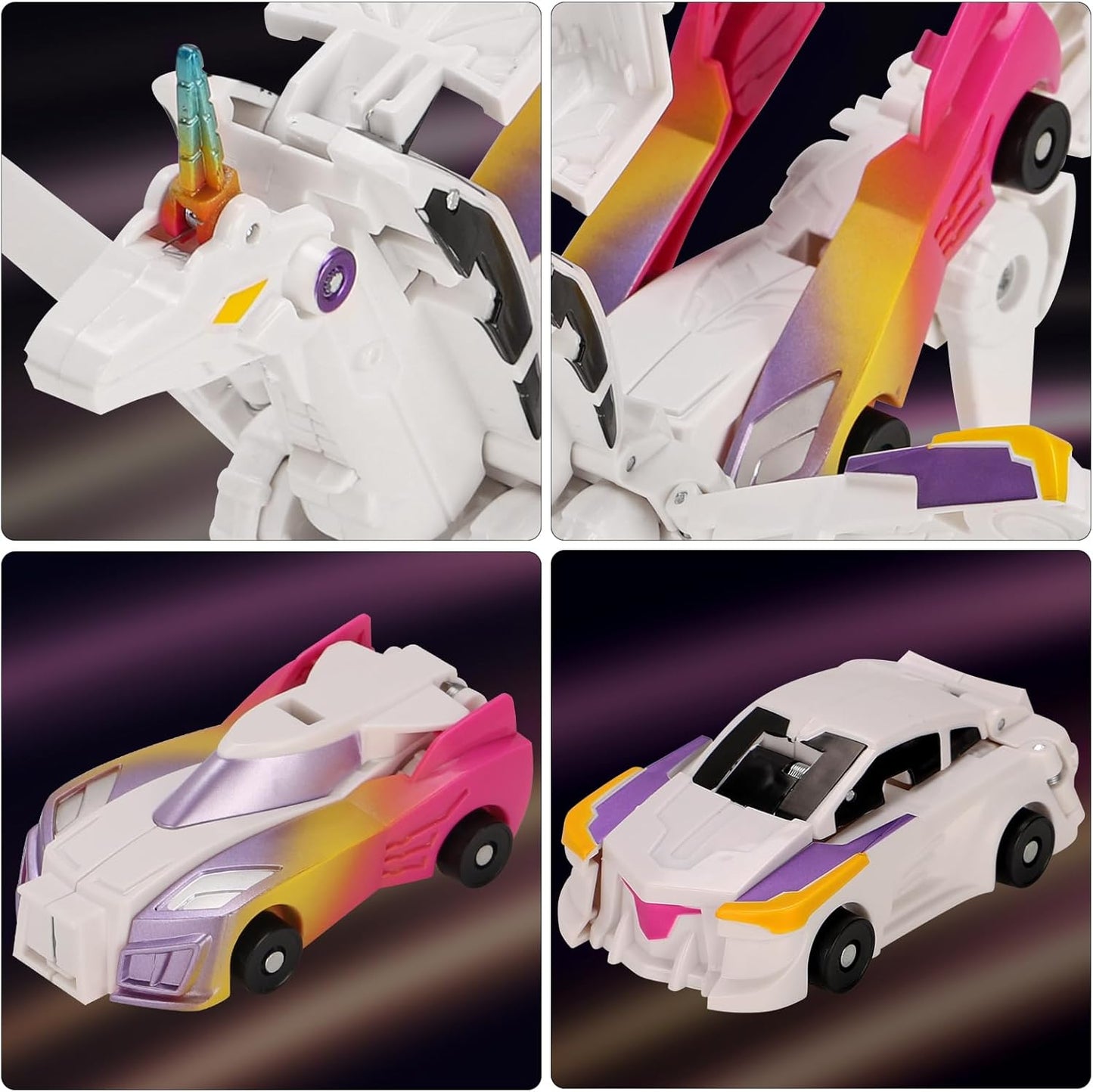 【ONLY $16.99】Car Toy A Transforming. When Two Cars Collide They Transform.