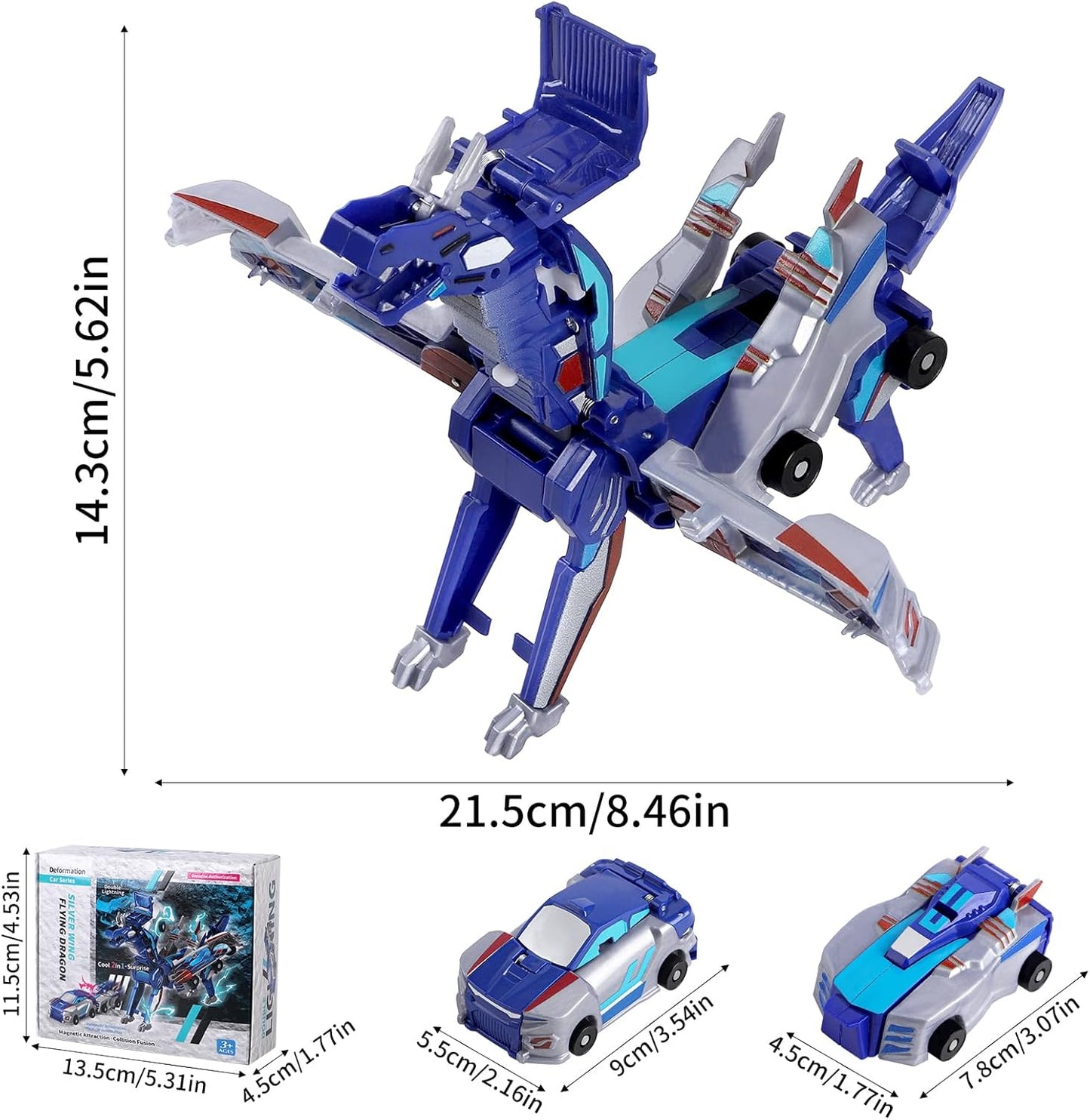 【ONLY $16.99】Car Toy A Transforming. When Two Cars Collide They Transform.