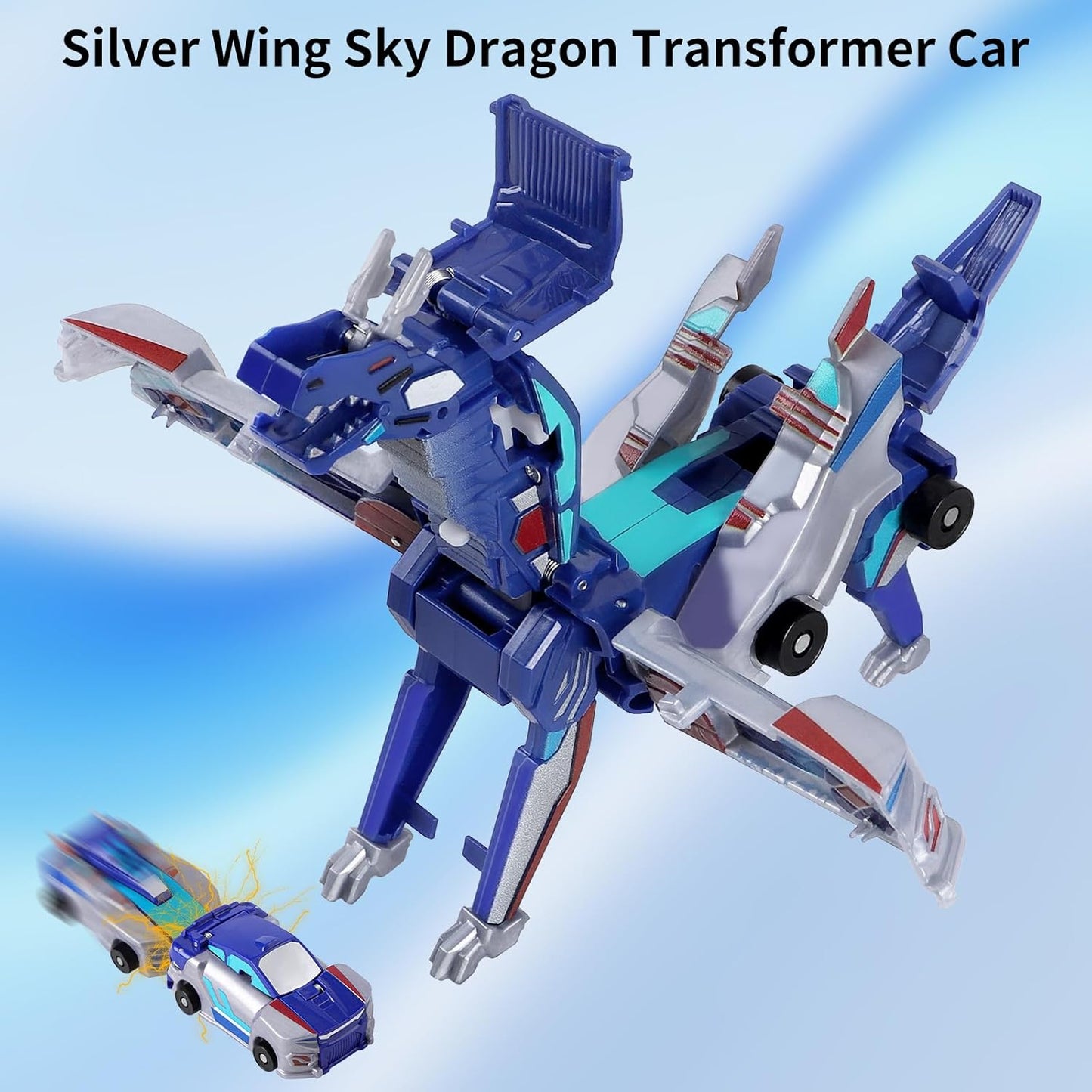 【ONLY $16.99】Car Toy A Transforming. When Two Cars Collide They Transform.