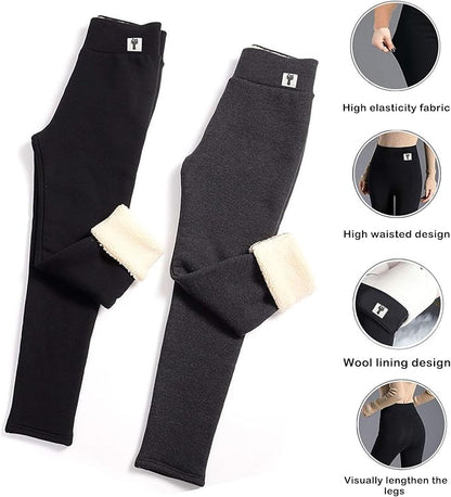 Winter Leggings – [45% OFF] ❄ Winter Thermal Leggings High Waisted Pants For Women