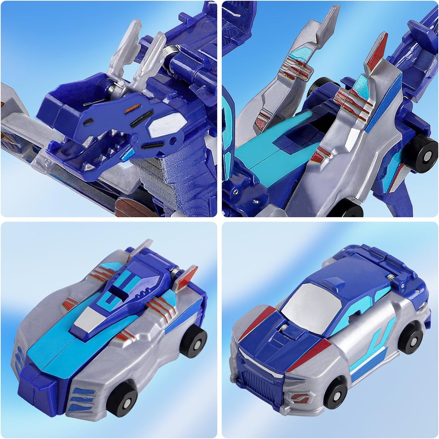 【ONLY $16.99】Car Toy A Transforming. When Two Cars Collide They Transform.