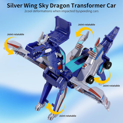 【ONLY $16.99】Car Toy A Transforming. When Two Cars Collide They Transform.