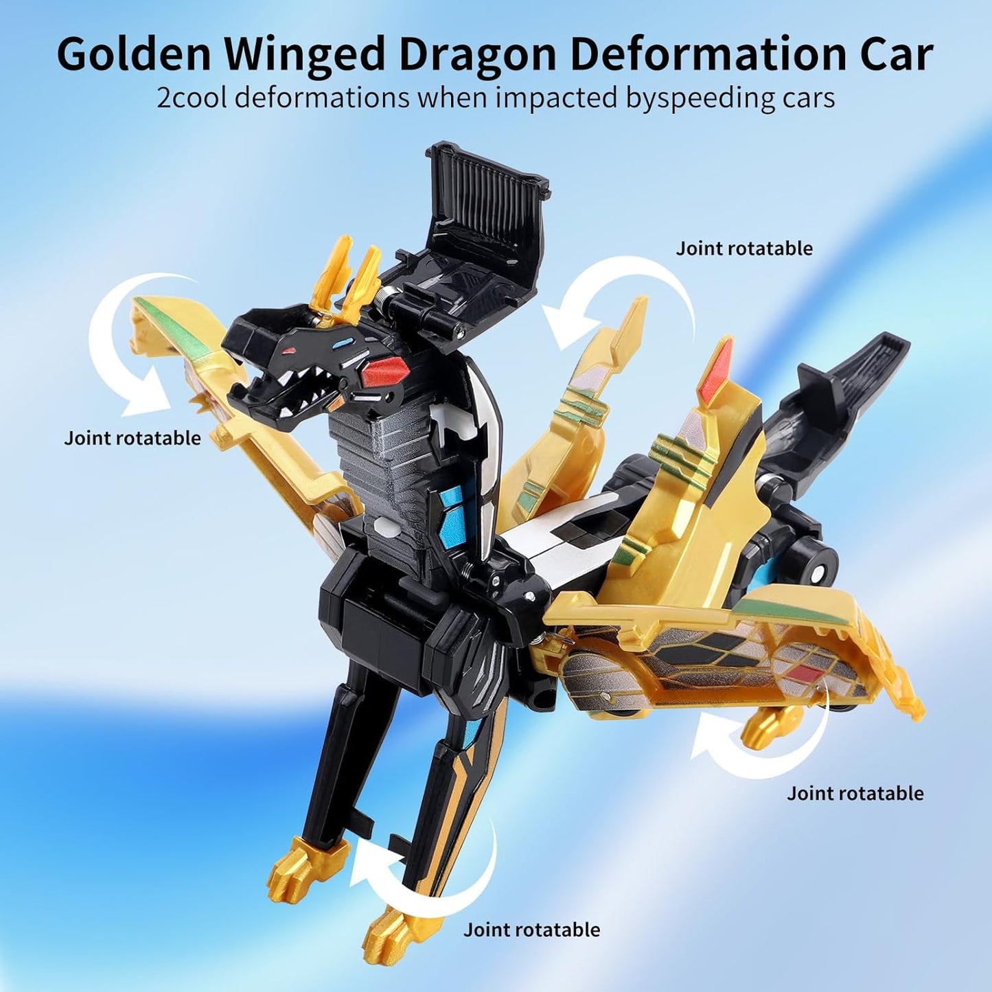 【ONLY $16.99】Car Toy A Transforming. When Two Cars Collide They Transform.
