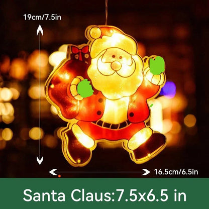 【ONLY $7.99 EACH】🎄Christmas Window Hanging Lights