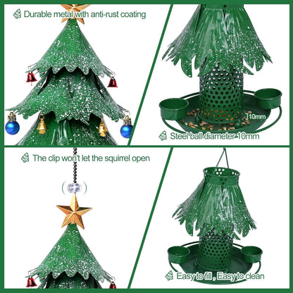 Christmas Tree Bird Feeders for Outdoor