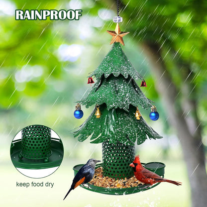 Christmas Tree Bird Feeders for Outdoor
