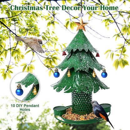 Christmas Tree Bird Feeders for Outdoor