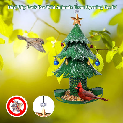 Christmas Tree Bird Feeders for Outdoor