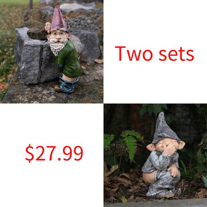 Gnome Statue -for Lawn Ornaments, Indoor or Outdoor Decorations