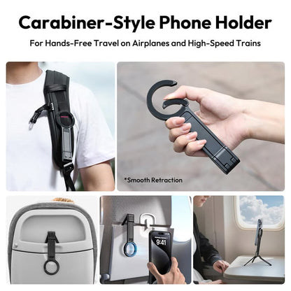 🔥HOT SALE🔥Magnetic Phone Tripod for iPhone, Portable Phone Holder Mini Tripod