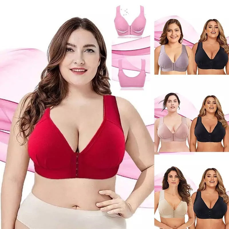 【BUY 1 GET 1 FREE】Plus Size Sexy Push-Up Wire-Free Bra