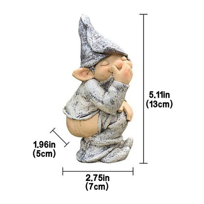 Gnome Statue -for Lawn Ornaments, Indoor or Outdoor Decorations