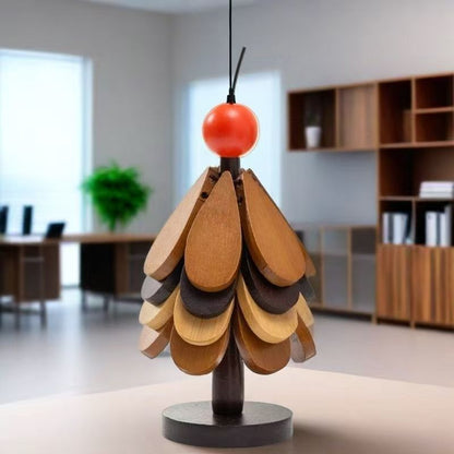 🎁Early Christmas Hot Sale 🎅Natural Tree Trivet Set -Stars&Apples