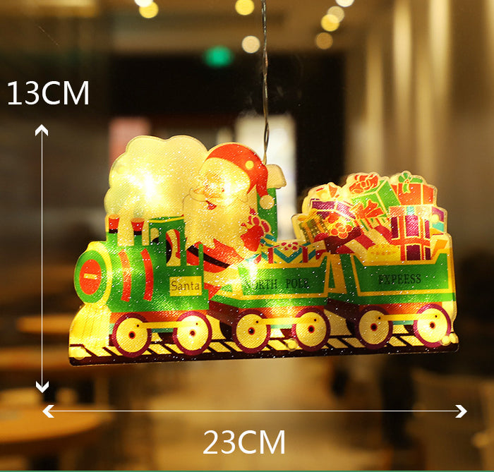 【ONLY $7.99 EACH】🎄Christmas Window Hanging Lights