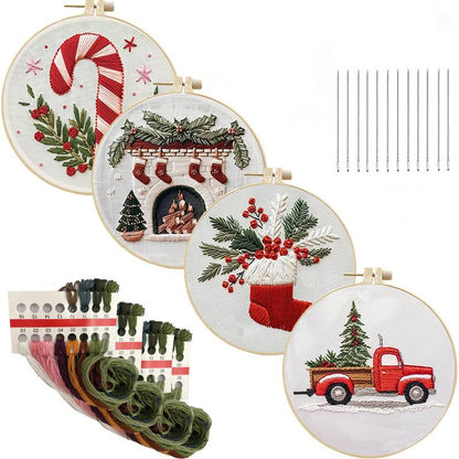 Christmas Embroidery KIT