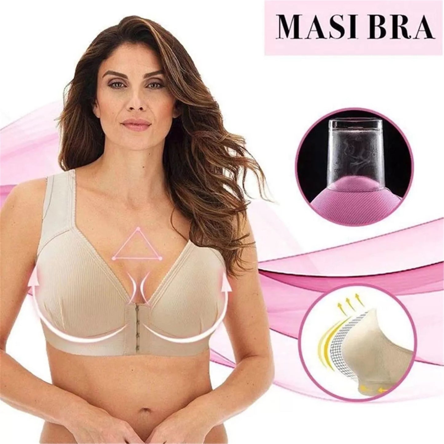 【BUY 1 GET 1 FREE】Plus Size Sexy Push-Up Wire-Free Bra