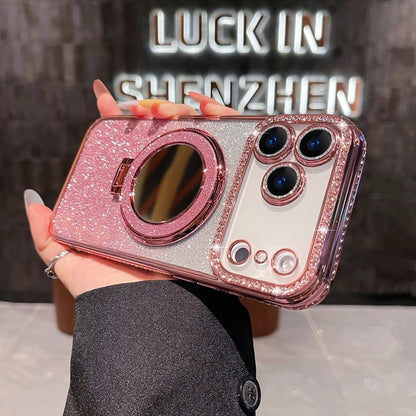 🔥New In Phone Case for iPhone 17 Series - Four Corners Air Cushion Anti-fall Case for iPhone with Invisible Ring Stand