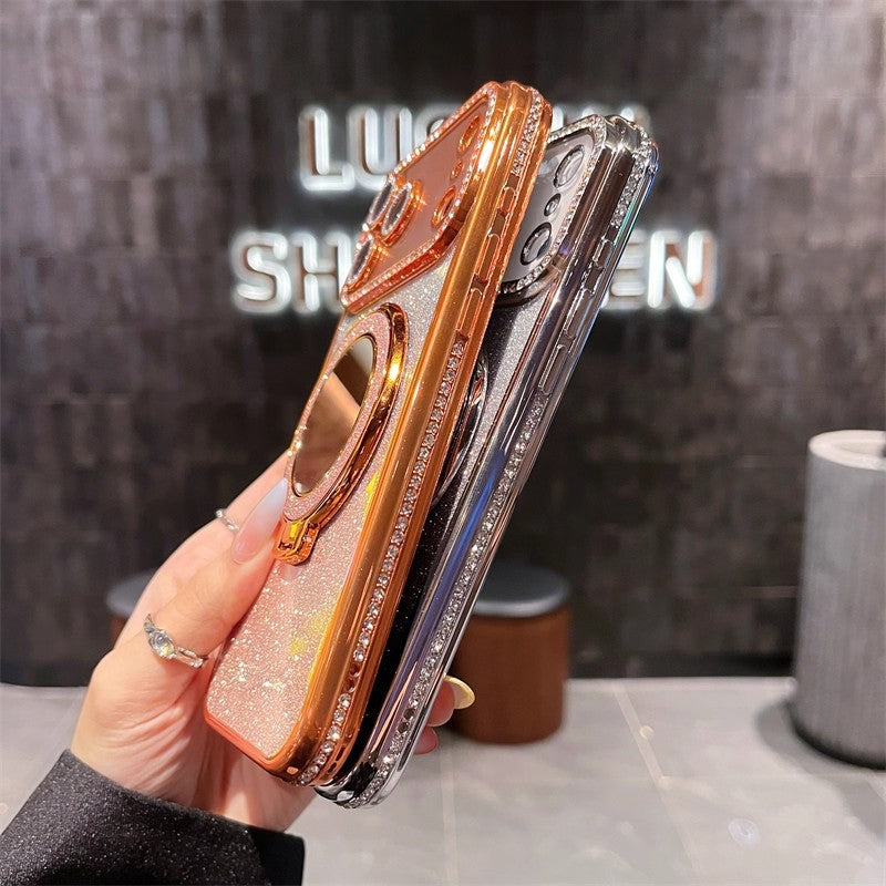 🔥New In Phone Case for iPhone 17 Series - Four Corners Air Cushion Anti-fall Case for iPhone with Invisible Ring Stand