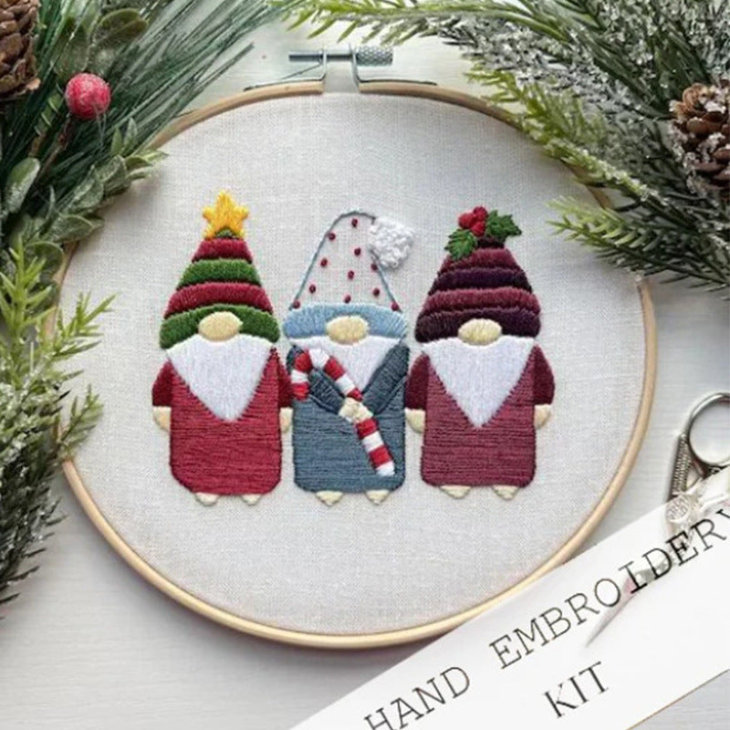 Christmas Embroidery KIT