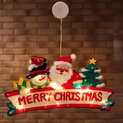 【ONLY $7.99 EACH】🎄Christmas Window Hanging Lights