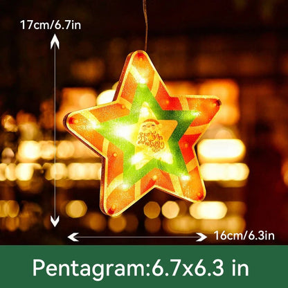 【ONLY $7.99 EACH】🎄Christmas Window Hanging Lights