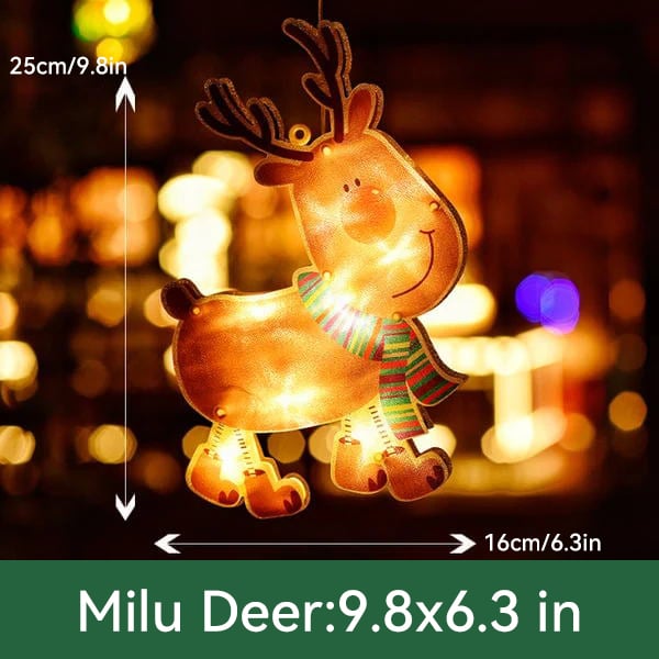 【ONLY $7.99 EACH】🎄Christmas Window Hanging Lights