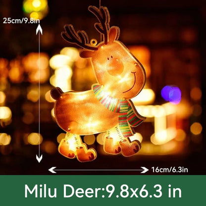 【ONLY $7.99 EACH】🎄Christmas Window Hanging Lights