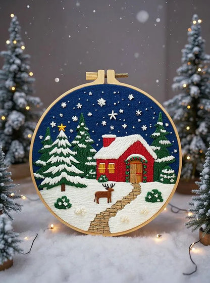 Christmas Embroidery KIT