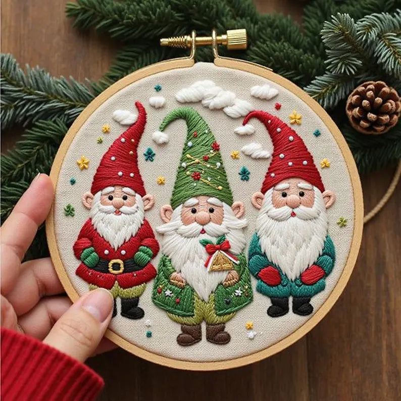 Christmas Embroidery KIT